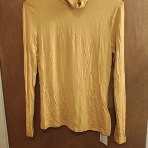 Women's Long Sleeve Yellow Top